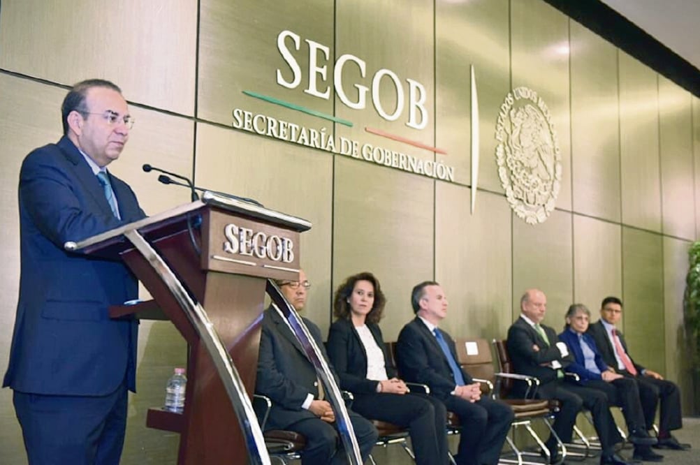 Alfonso Navarrete, titular de la Segob, dice que las propuestas planteadas entre sociedad y gobierno fortalecen la democracia (CORTESÍA)