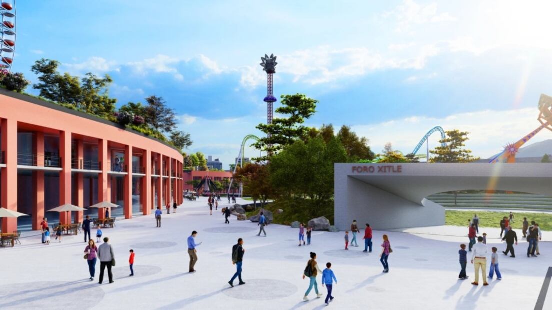 Entrada al foro al aire libre