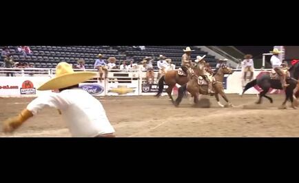 Charros y adelitas mexicanos conquistan al público chileno