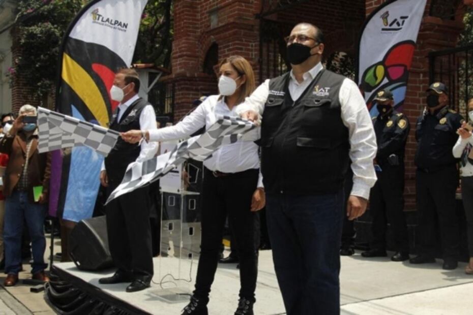 Alfa González da el banderazo de salida al programa “Blindar Tlalpan”