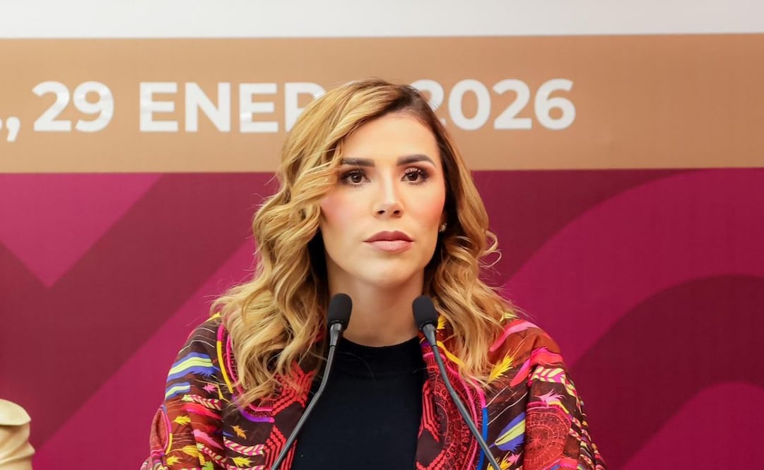 La gobernadora destaca la relevancia económica de Baja California en el país. Foto: Especial.