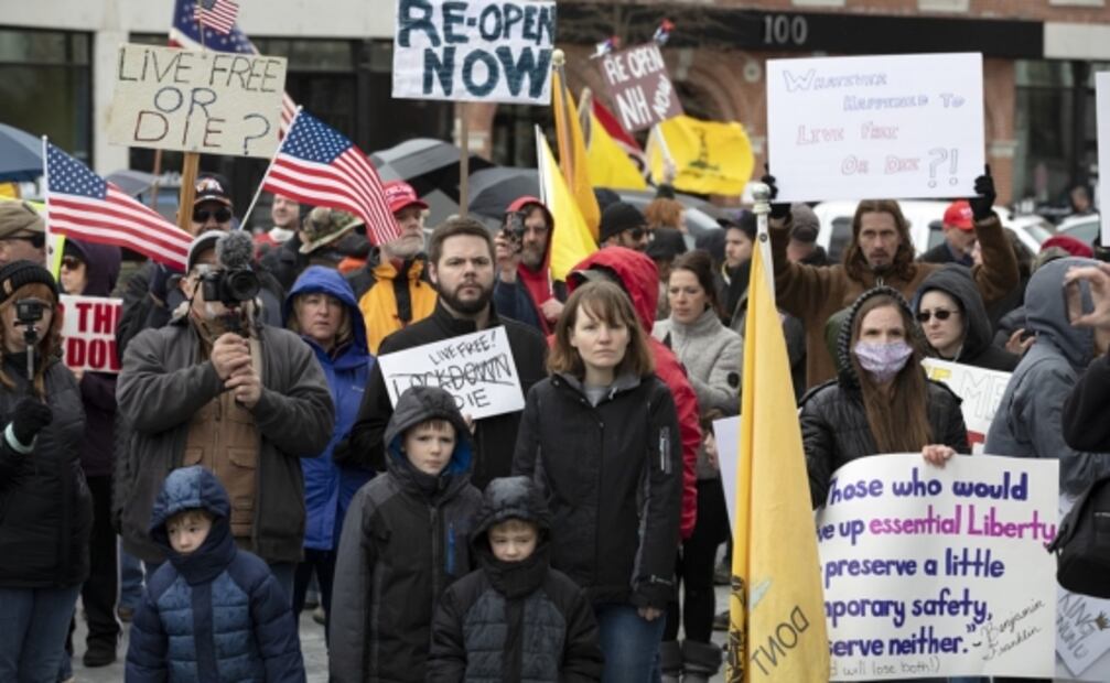 Múltiples protestas reclaman el fin del confinamiento por Covid-19 en EU