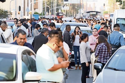 Otro sismo... fue de 7.2 y causa pánico