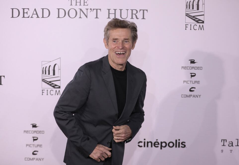 Willem Dafoe en México. Foto: EFE