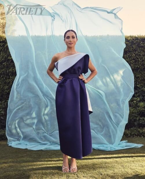 Meghan Markle deslumbra con sus looks en la revista Variety