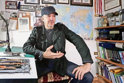 Soy artista plástico en función del periodismo: Boligán