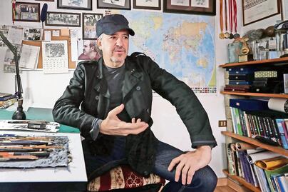 Soy artista plástico en función del periodismo: Boligán