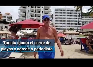 Agreden a reportera por exhibir a turistas en contingencia por Covid-19 en Puerto Vallarta