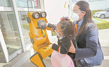 Alistan robots para medir temperatura en colegios privados
