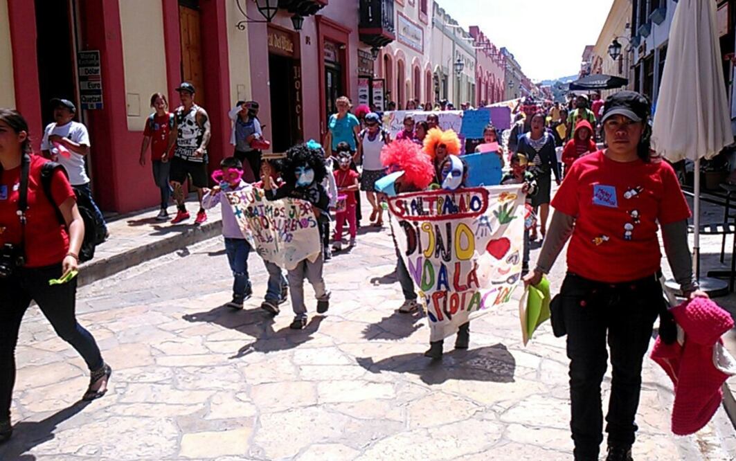 Chiapas: niños trabajadores piden respeto