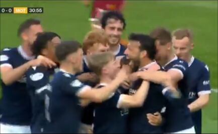 VIDEO: Antonio Portales anota un golazo en la derrota del Dundee; el mexicano está peleando el descenso en Escocia