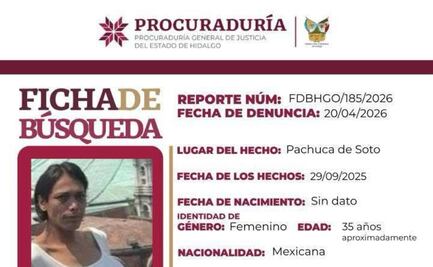 Denuncian desaparición de activista transgénero en Pachuca, Hidalgo; fue vista por última vez el 29 de septiembre de 2025