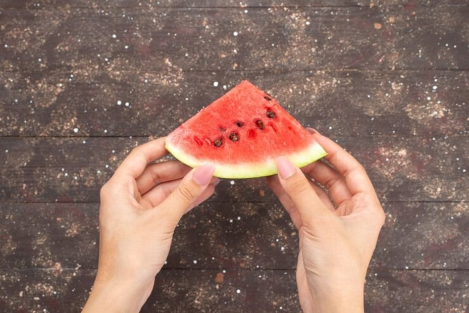 Sandía y salud. Fuente: Freepik