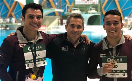 Castillo y Celaya, últimos en Serie Mundial de la FINA