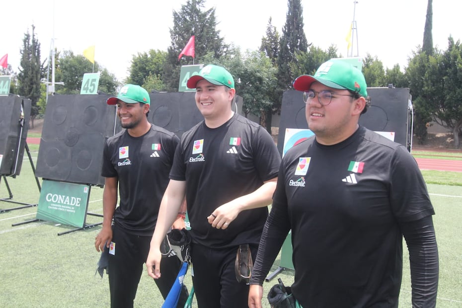 Sebastián García, Juan del Río y Máximo Méndez entregan a México segundo bronce en la Copa del Mundo de Tiro con Arco - Foto: Omar Contreras/EL UNIVERSAL