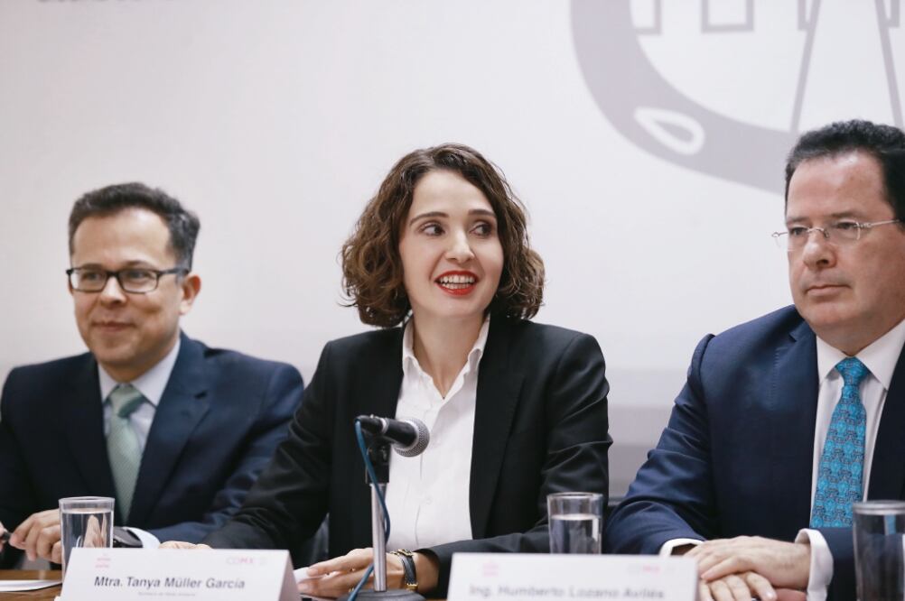 La titular de Sedema, Tanya Müller, explicó que ahora la división de residuos sólidos es en 4 categorías (ALEJANDRA LEYVA. EL UNIVERSAL)