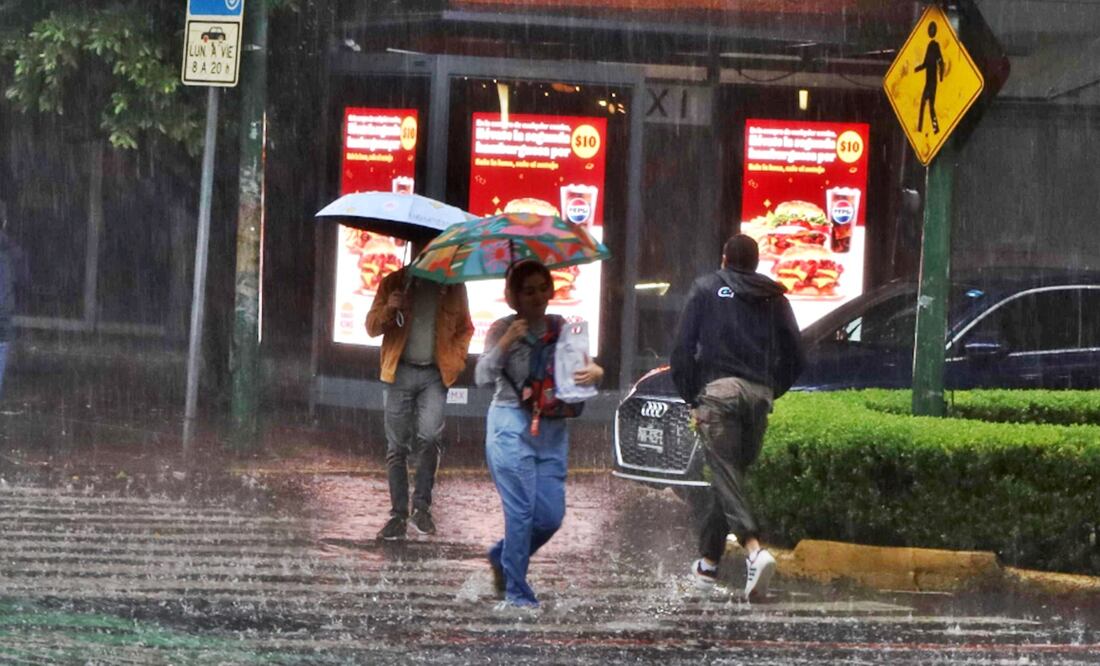 Este sábado 17 de agosto, las autoridades activaron doble alerta en la Ciudad de México debido a las fuertes lluvias. Foto: Yaretzy Osnaya/EL UNIVERSAL