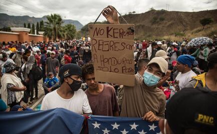 Pide AMLO respetar derechos humanos de caravana migrante