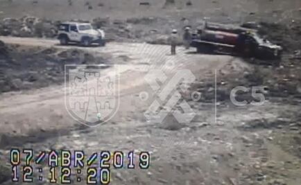 Se registra incendio de pastizal en terreno de la GAM