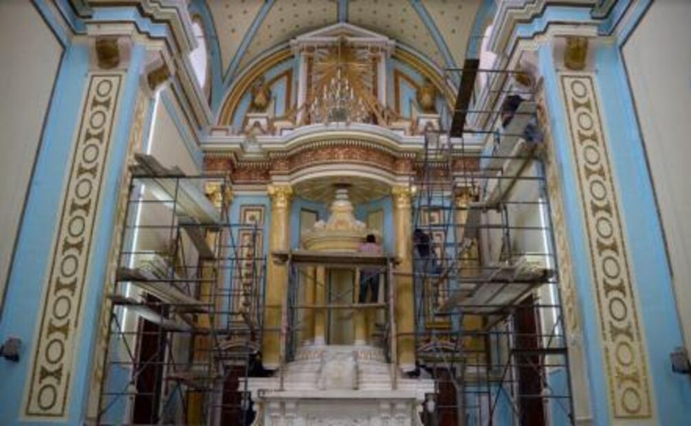 Avanza en Puebla restauración de patrimonio dañado por el sismo