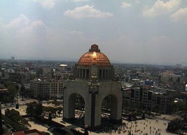 High levels of air pollution in Mexico City