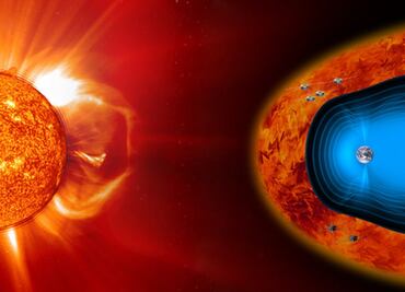 Miden por primera vez turbulencia en el entorno magnético de la Tierra