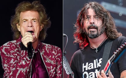 Mick Jagger y Dave Grohl hacen equipo en pandemia