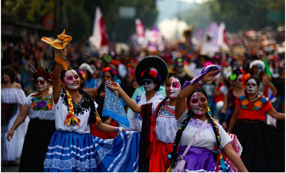 Gran Desfile de Día de Muertos 2024. Foto: Hugo Salvador / EL UNVIERSAL
