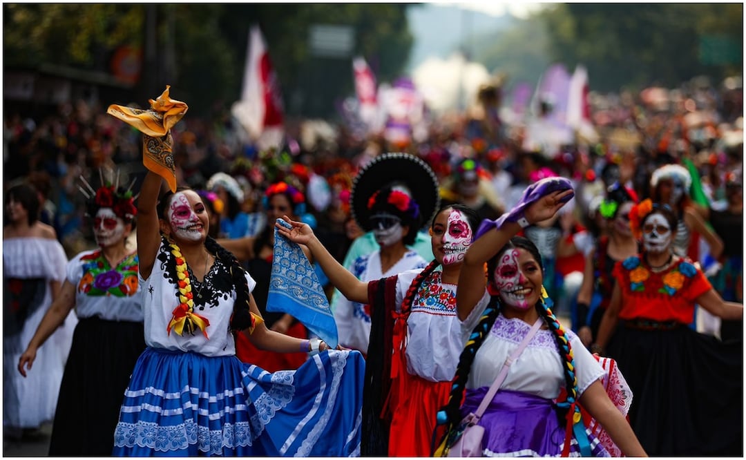Gran Desfile de Día de Muertos 2024. Foto: Hugo Salvador / EL UNVIERSAL