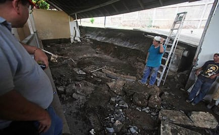 Lluvias sepultan huellas humanas de 6 mil años