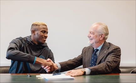 Victor Osimhen renueva con el Napoli hasta el 2026