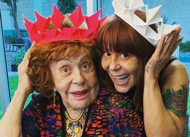 Silvia Pinal será atendida en su casa por personal médico capacitado, dice Alejandra Guzmán