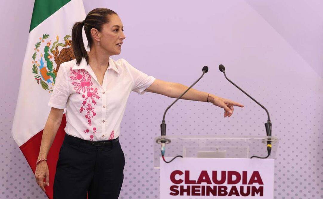 Ayer, Claudia Sheinbaum dijo que se tiene que evitar cualquier provocación. Foto: Diego Simón / EL UNIVERSAL