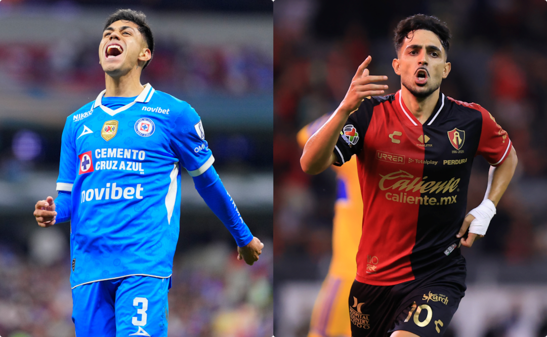 Cruz Azul y Atlas en partido, durante la fase regular del torneo Apertura 2026 - Fotos: Imago7