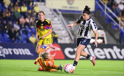 Rayadas rescata el empate contra América y se mantiene en la cima de la Liga MX Femenil