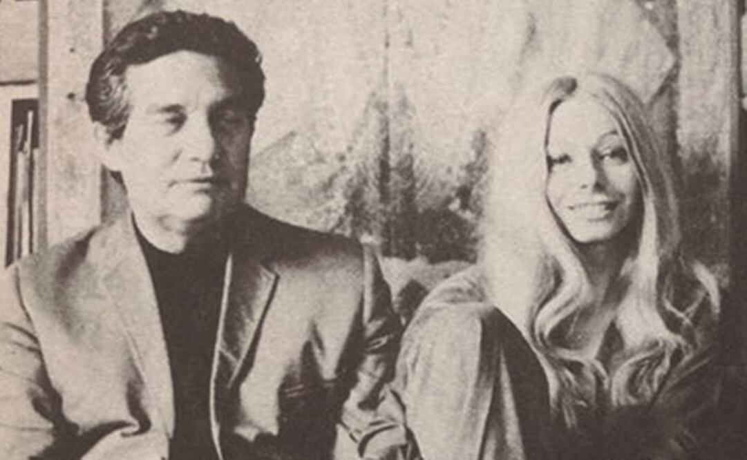 Octavio Paz y su esposa Marie-Jo Tramini, en 1971 (ARCHIVO EL UNIVERSAL)