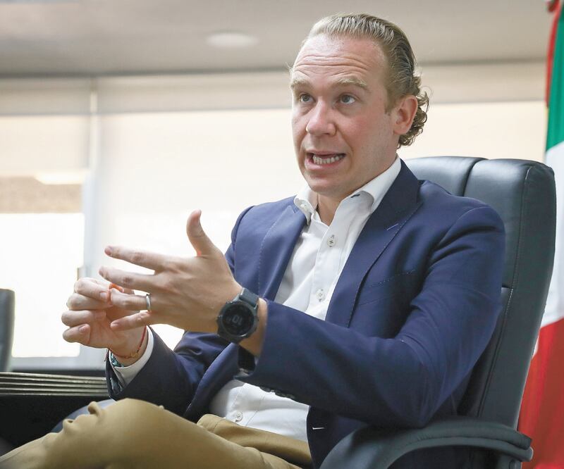 Quienes no cumplan con lineamientos del programa Ciudad al Aire Libre podrán perder el beneficio, dijo Santiago Taboada. ARCHIVO EL UNIVERSAL