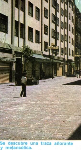 Hace 50 años surgieron las primeras calles peatonales del Centro Histórico