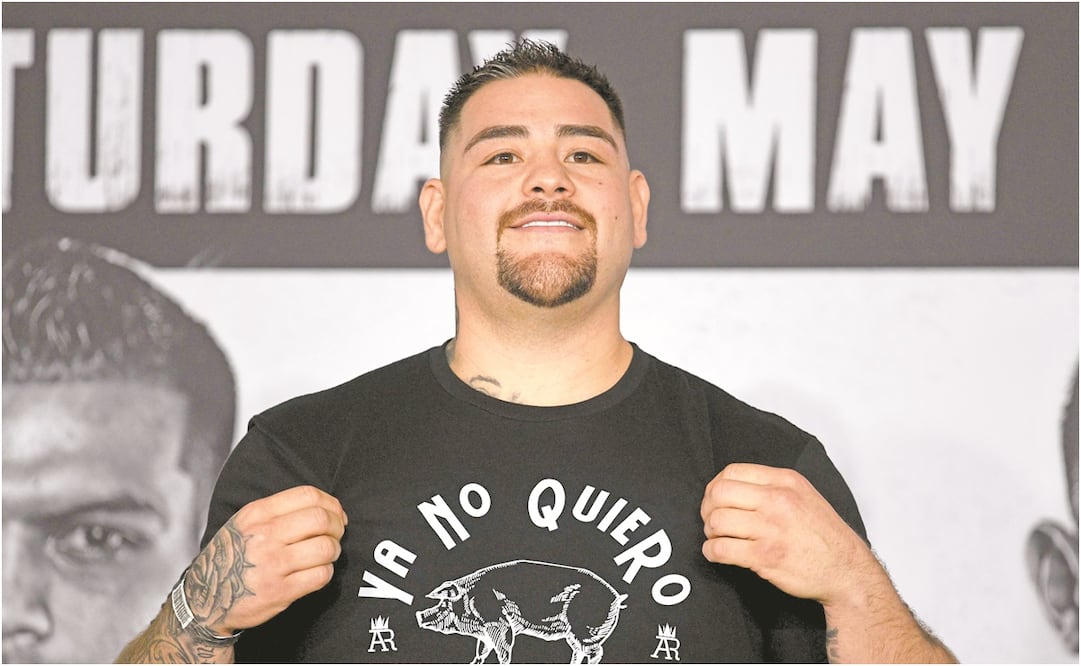 Andy Ruiz ignora las críticas de su físico: “El boxeo no es un concurso de cuerpos” / FOTO: AFP