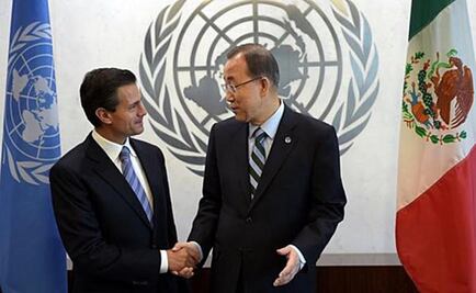 Peña Nieto sí irá a Cumbre de la ONU sobre drogas