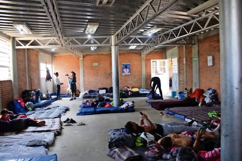 El albergue para migrantes de Tláhuac abrió en marzo. Foto: Archivo / EL UNIVERSAL