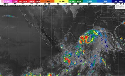 Centro y Occidente esperan tormentas por remanentes de Carlotta