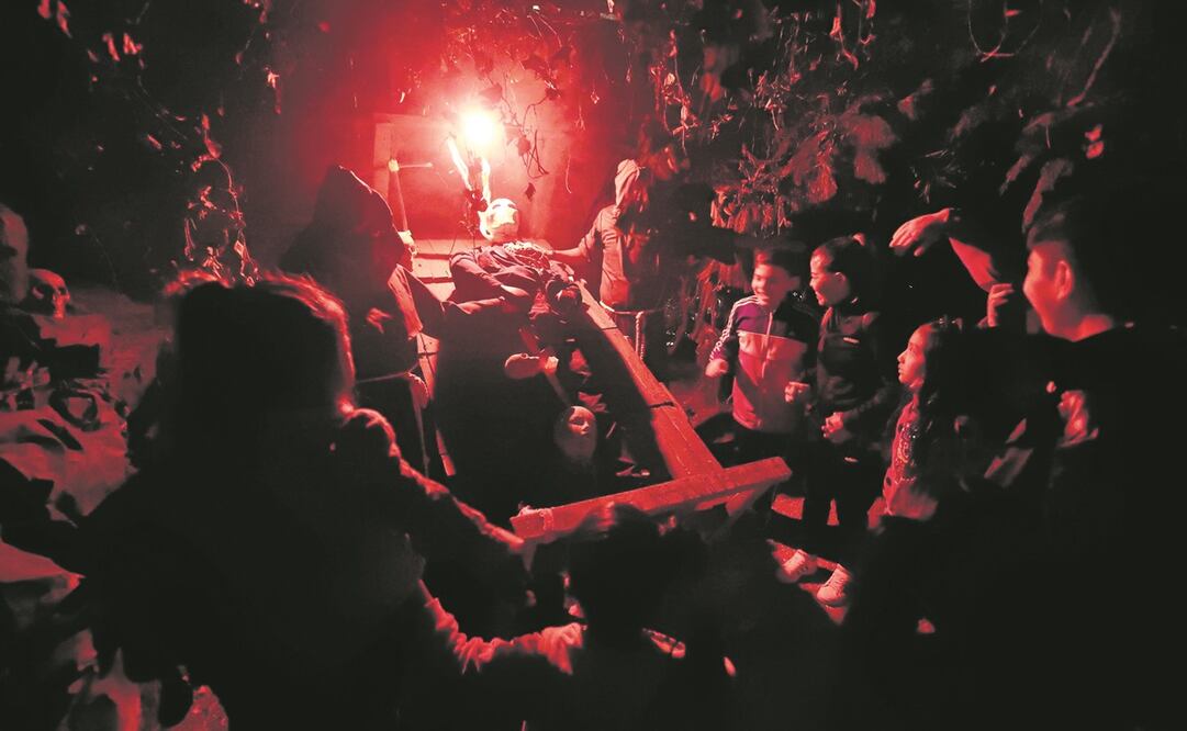 En el marco de la celebración por el Día de Muertos, se habilitó el Escape Cuajimalpa, espacio de sustos y diversión al que a asistieron más de 13 mil personas. Foto: Especial
