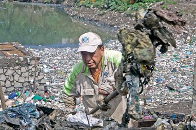 Sacmex saca mil ton de basura cada semana