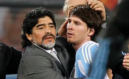 Yo no quiero dejar solo a Messi, voy a hablar con él: Maradona