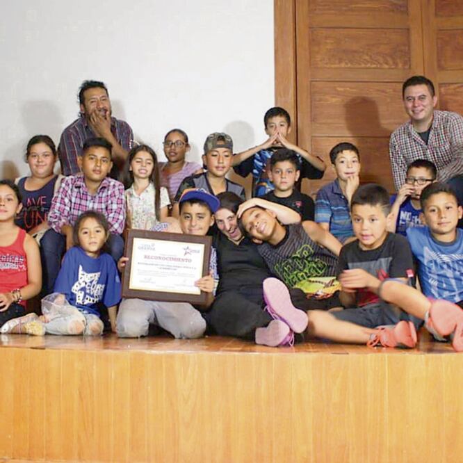 Nita la Minita, producido por niños de entre siete y 10 años, ganó el primer lugar en la Muestra Internacional de Cine Educativo, en Valencia. CORTESÍA