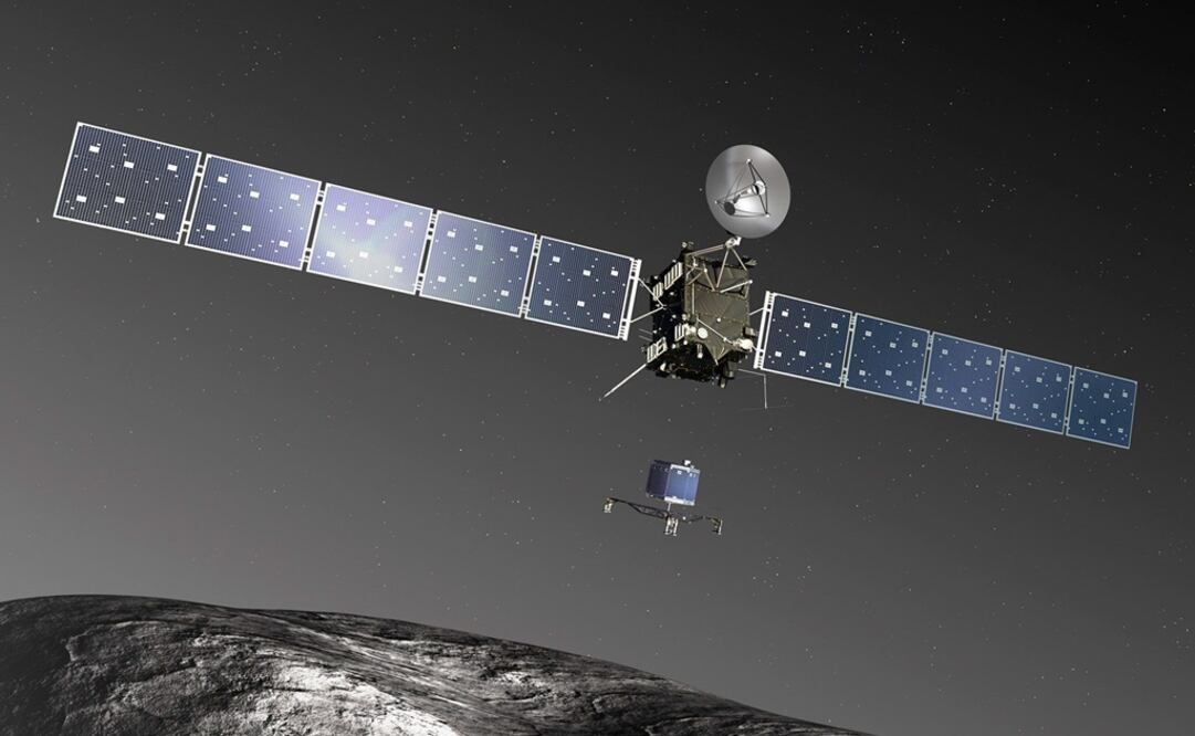 La misión Rosetta, la primera diseñada para orbitar y aterrizar sobre un cometa, se inició hace más de una década. FOTO:EL UNIVERSAL