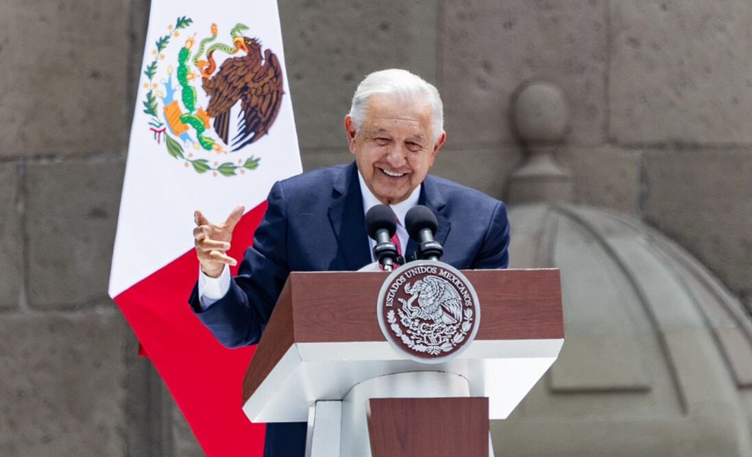 Andrés Manuel López Obrador, presidente de México, lleva a cabo el sexto y último informe de su gobierno.
Foto: EL UNIVERSAL / Hugo Salvador