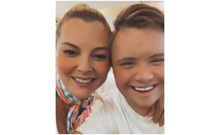 Hijo de Leticia Calderón por fin conoce a Marjorie de Sousa; Matías les hace escena de celos 