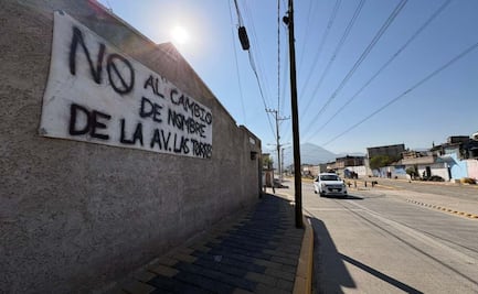 Vecinos de Tultitlán se oponen a cambio de nombre de avenida e interponen amparo; juez concede suspensión provisional
